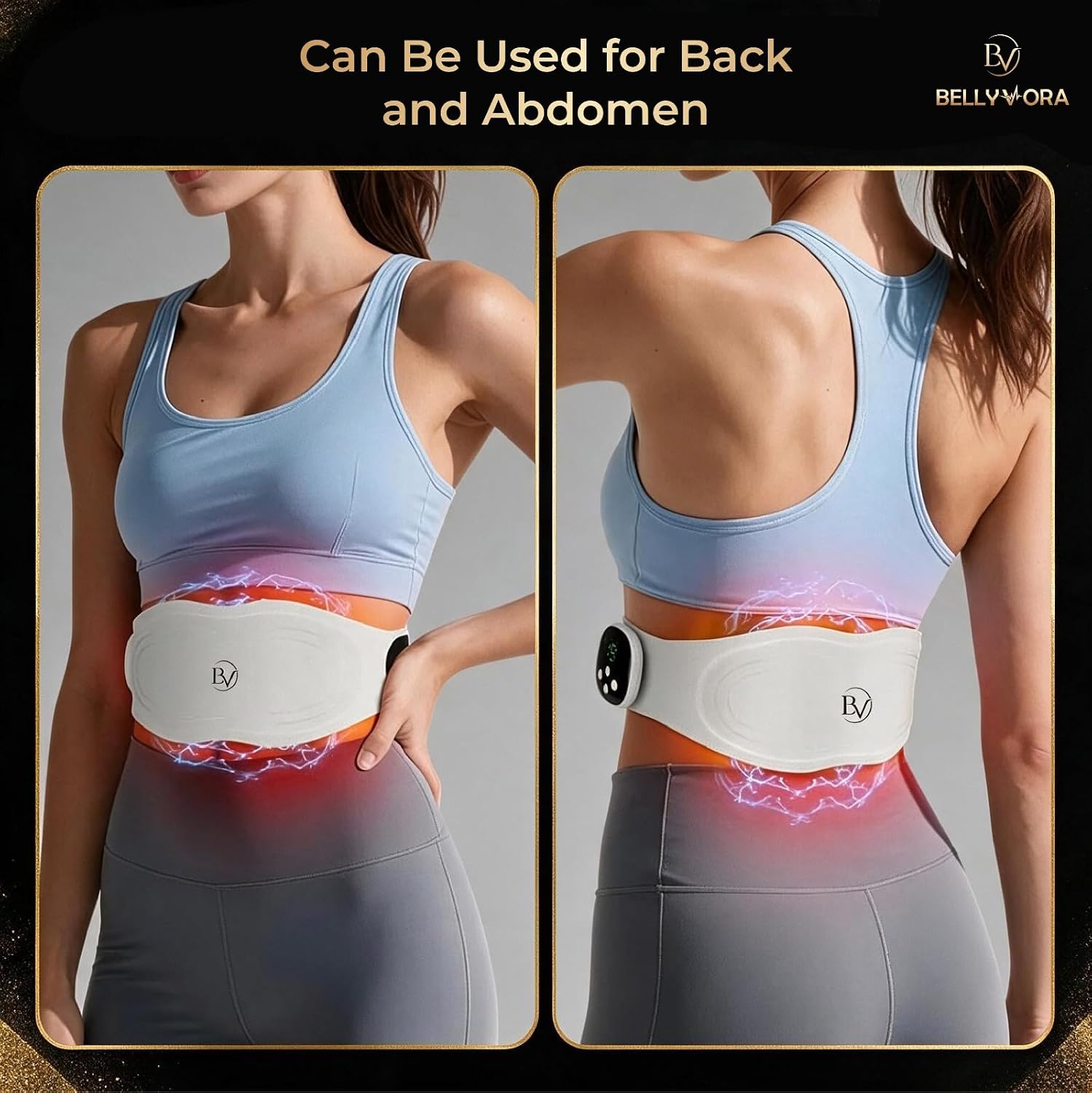 Bellyvora Smart EMS Tummy Pulse Massager Device