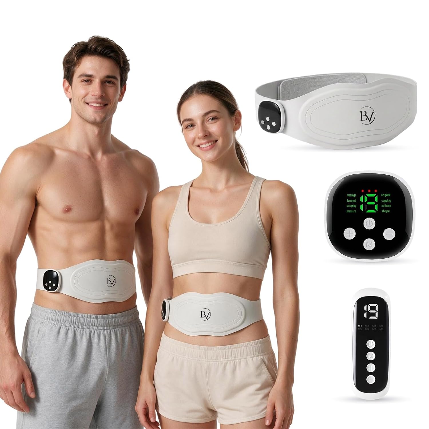 Bellyvora Smart EMS Tummy Pulse Massager Device